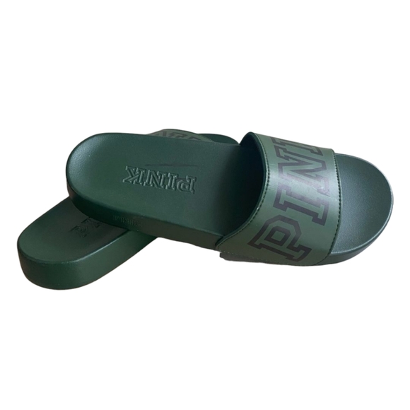 Victoria's Secret Pink Logo Slides - Picture 1 of 5